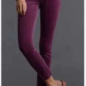 Anthropologie Pilcro Purple Corduroy Pants